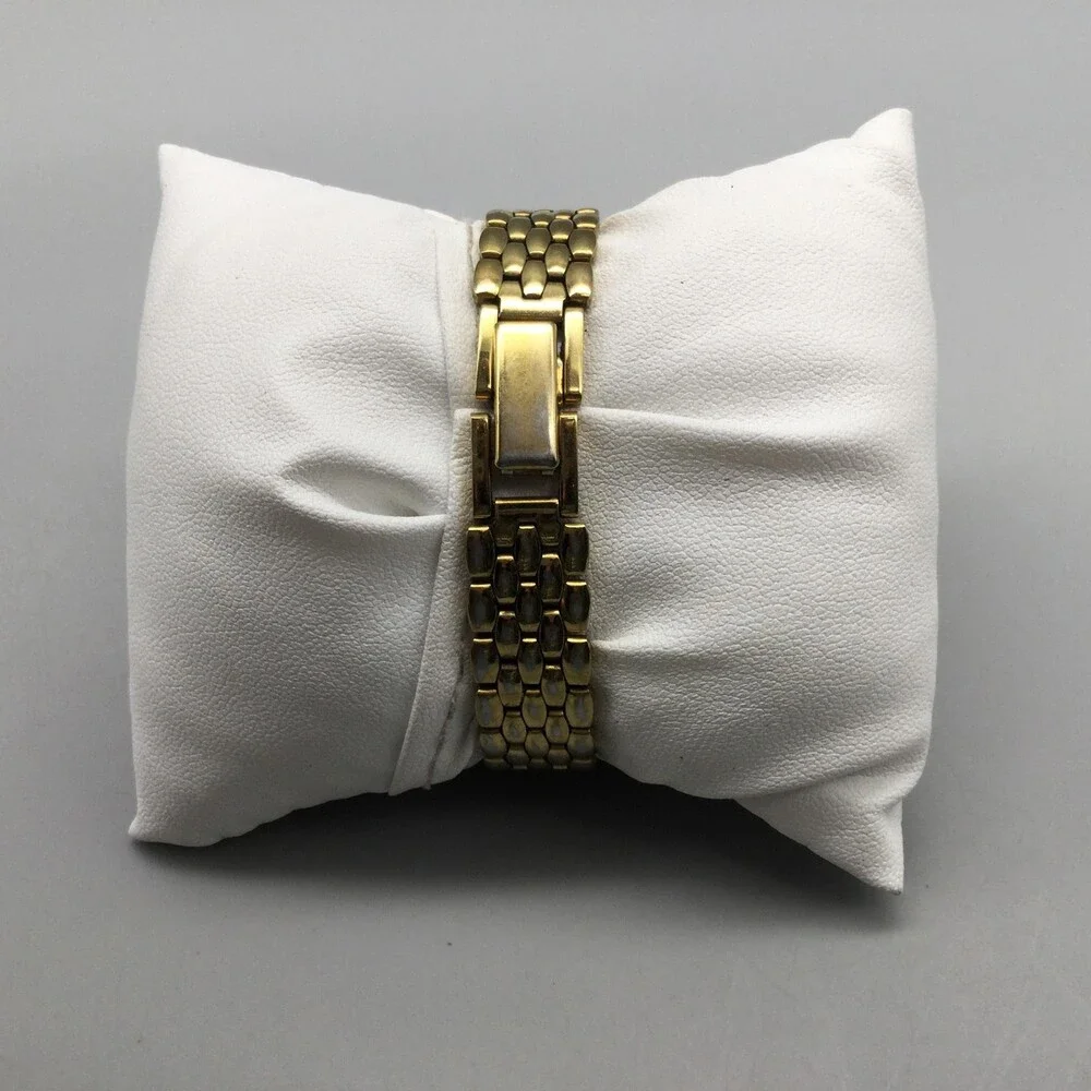 Citizen 1020-S54554 Womens Watch 22mm Champagne Dial Gold Tone New Battery 6.25